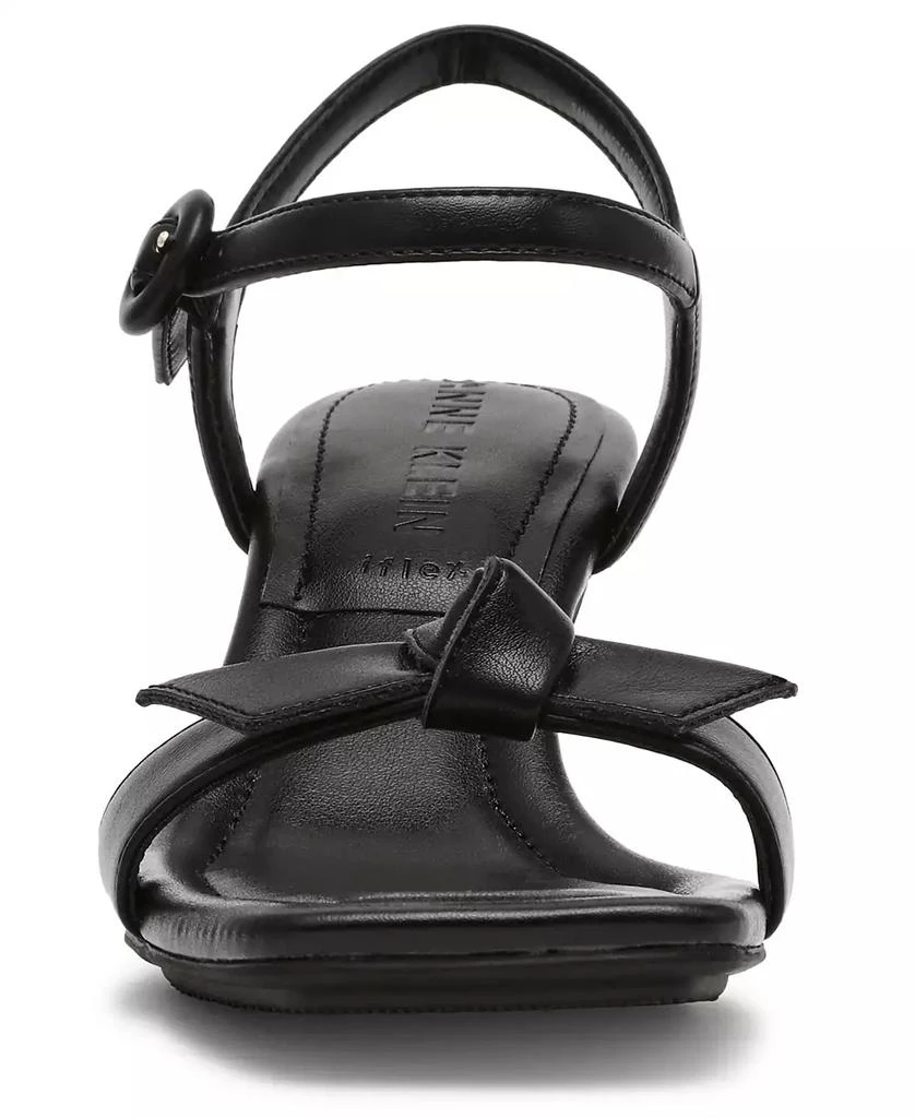 Anne Klein Women's Jia Knot Ankle Strap Dress Sandals 6