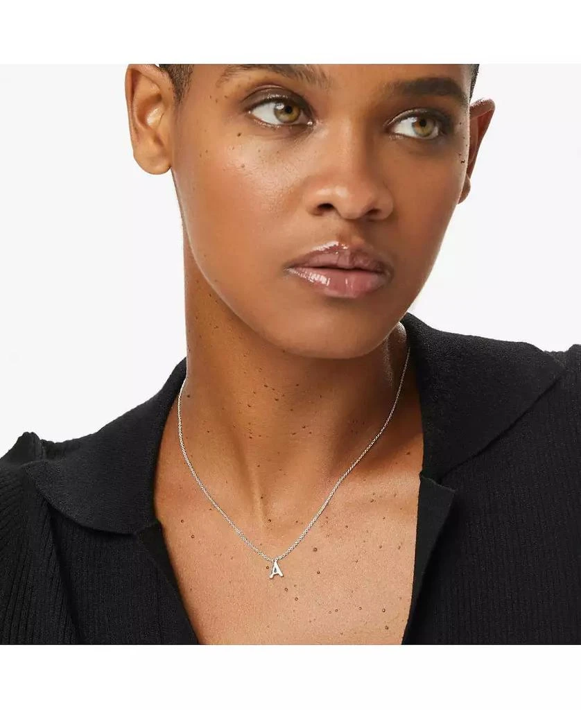 Ana Luisa Silver Initial Necklace - Letter Necklace 5