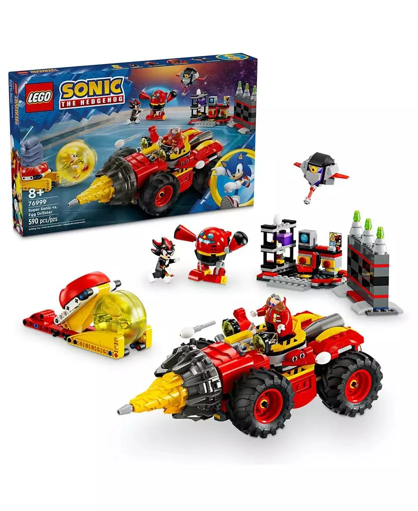 LEGO Sonic the Hedgehog Super Sonic vs. Egg Drillster 76999 1