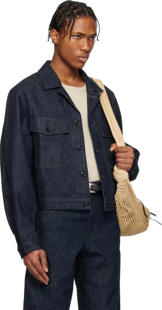 Lemaire Blue Trucker Denim Jacket 2