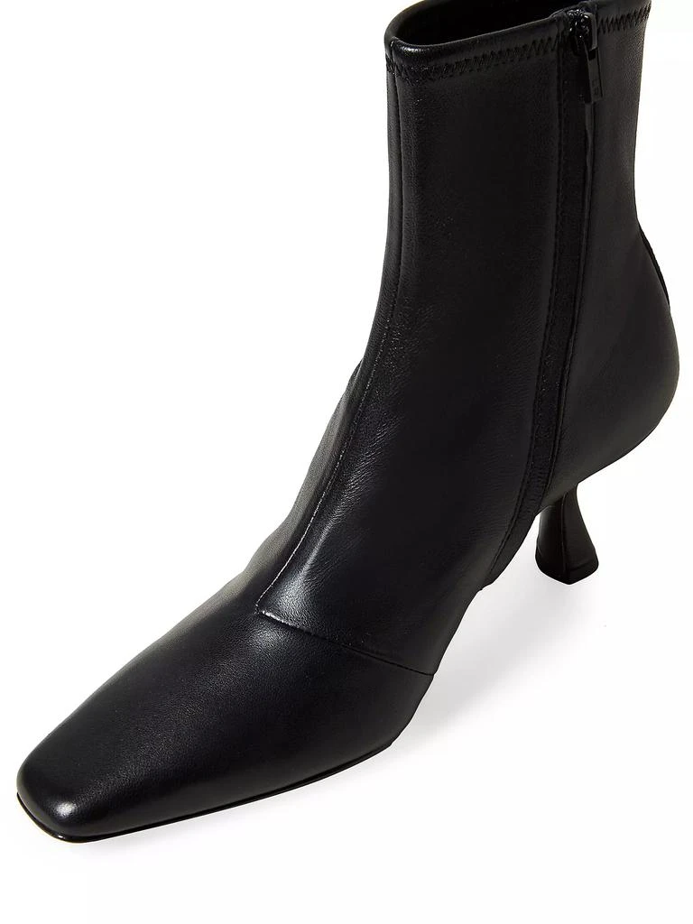 Loeffler Randall Thandy Curved Heel Leather Booties 3