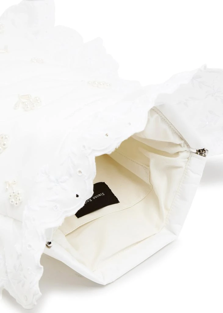 Simone Rocha Pillowcase embroidered padded clutch 4