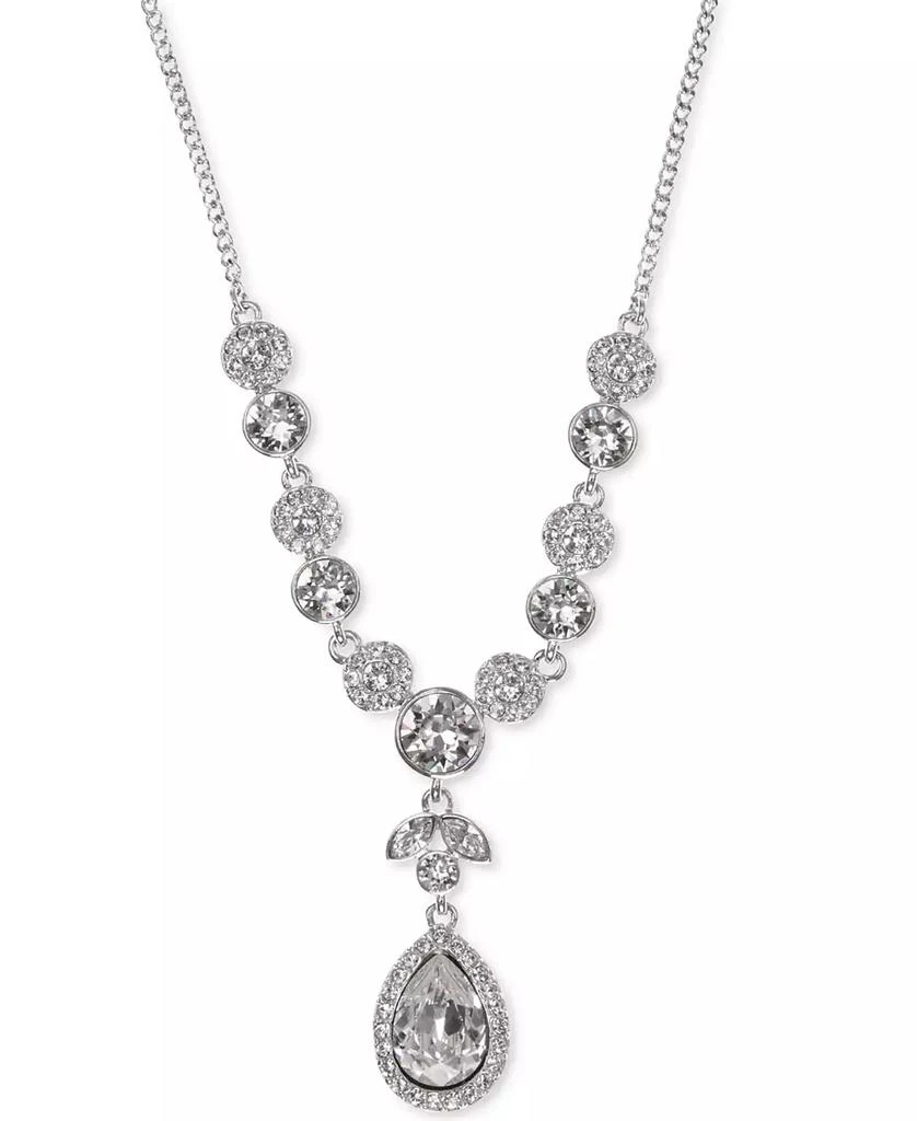 Givenchy Multi-Crystal Y-Neck Necklace 1