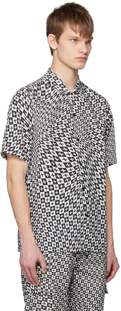 Ksubi Black & White Check Out Resort Shirt 2