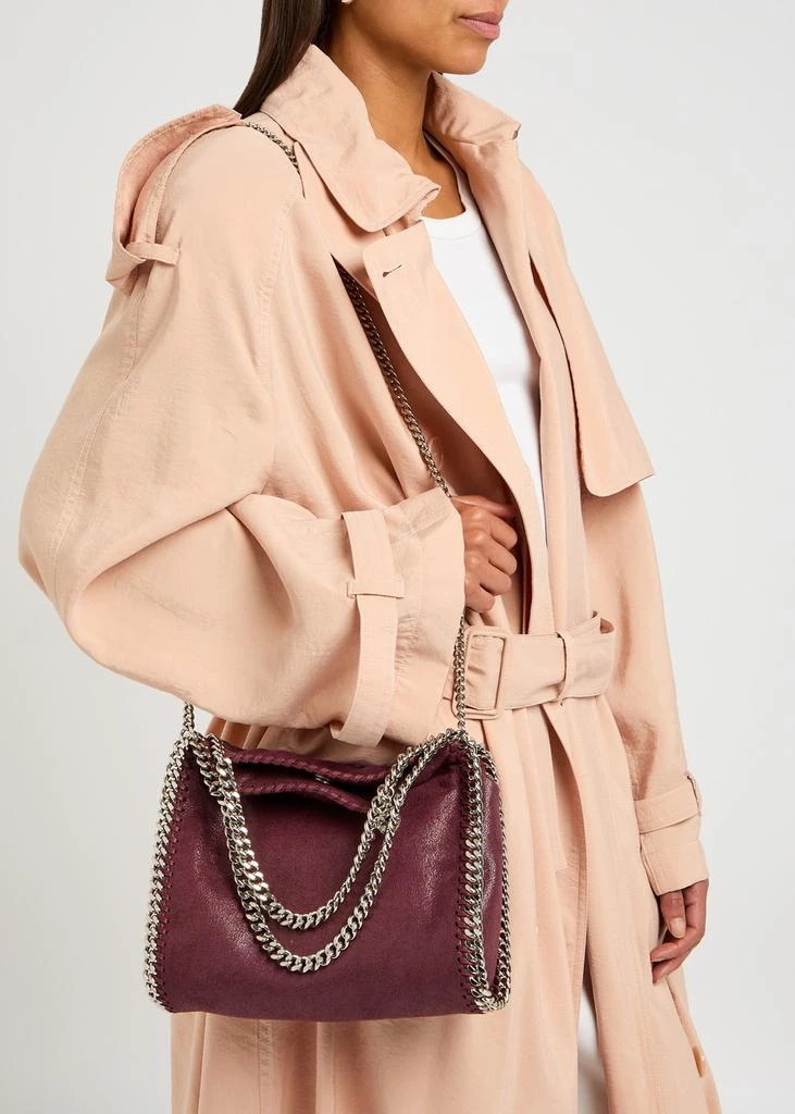 Stella McCartney Falabella mini faux suede tote 5
