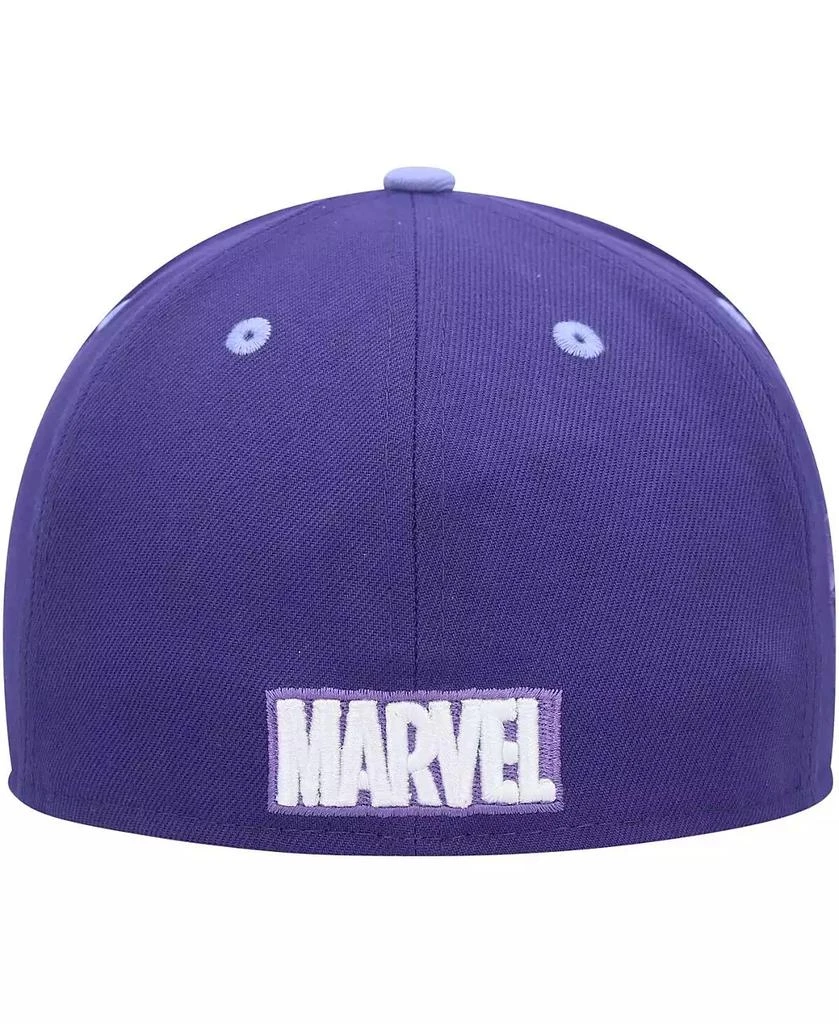 Marvel Men's Purple Black Panther Fitted Hat 4