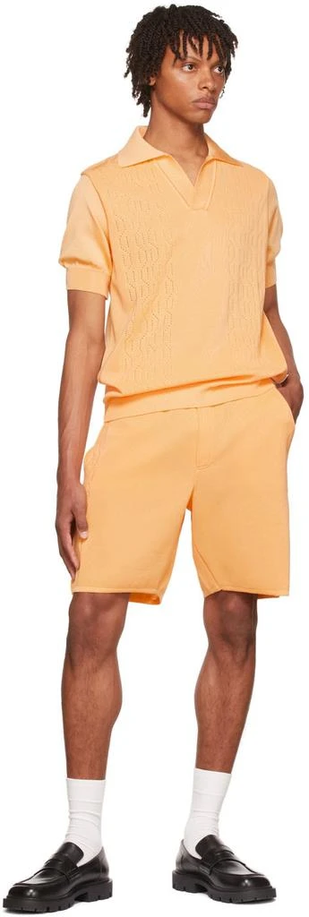 Bianca Saunders Orange Farah Edition Reid Shorts 4