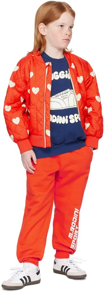 Mini Rodini Kids Blue 'Jogging' Sweatshirt 4
