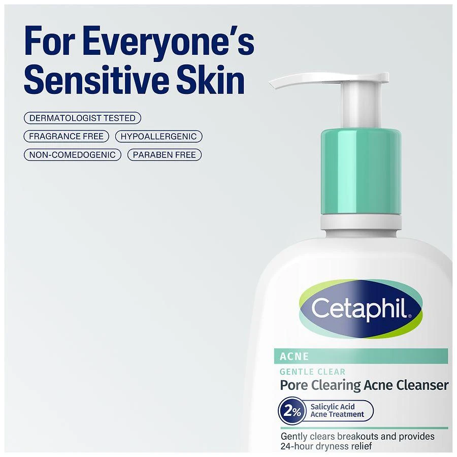 Cetaphil Clear Pore Clearing Acne Cleanser Unscented 9