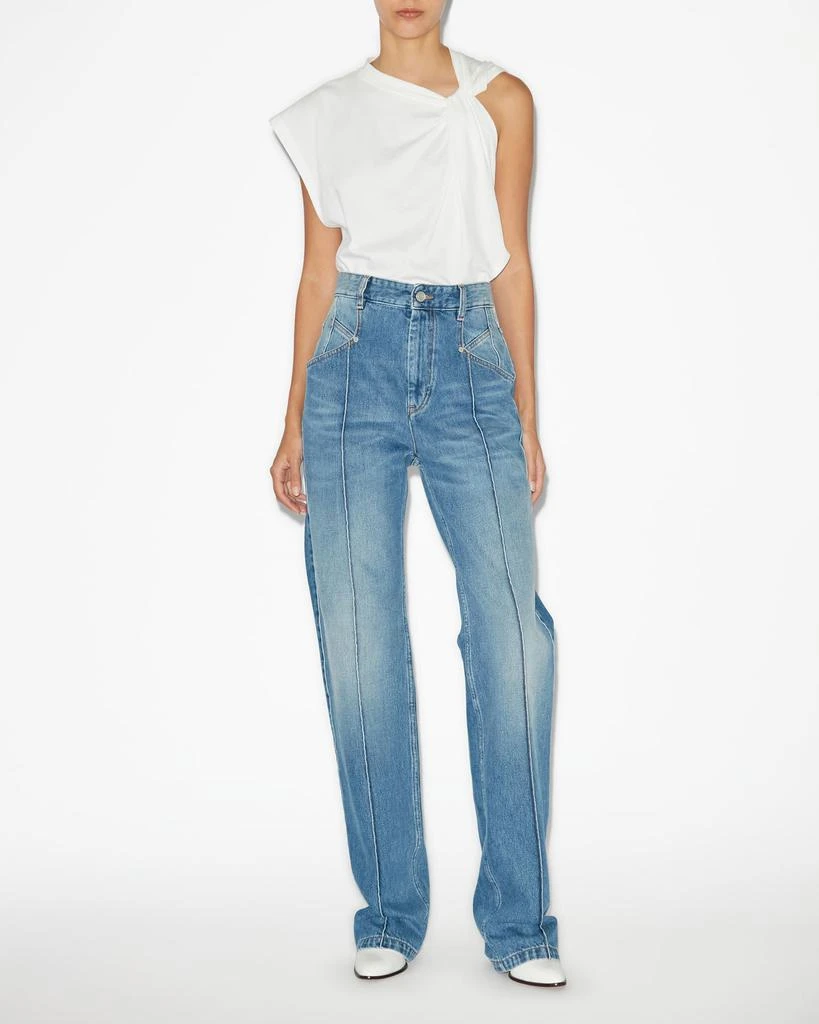 Isabel Marant ISABEL MARANT, NADEGE TROUSERS - Women - Blue - 36 1