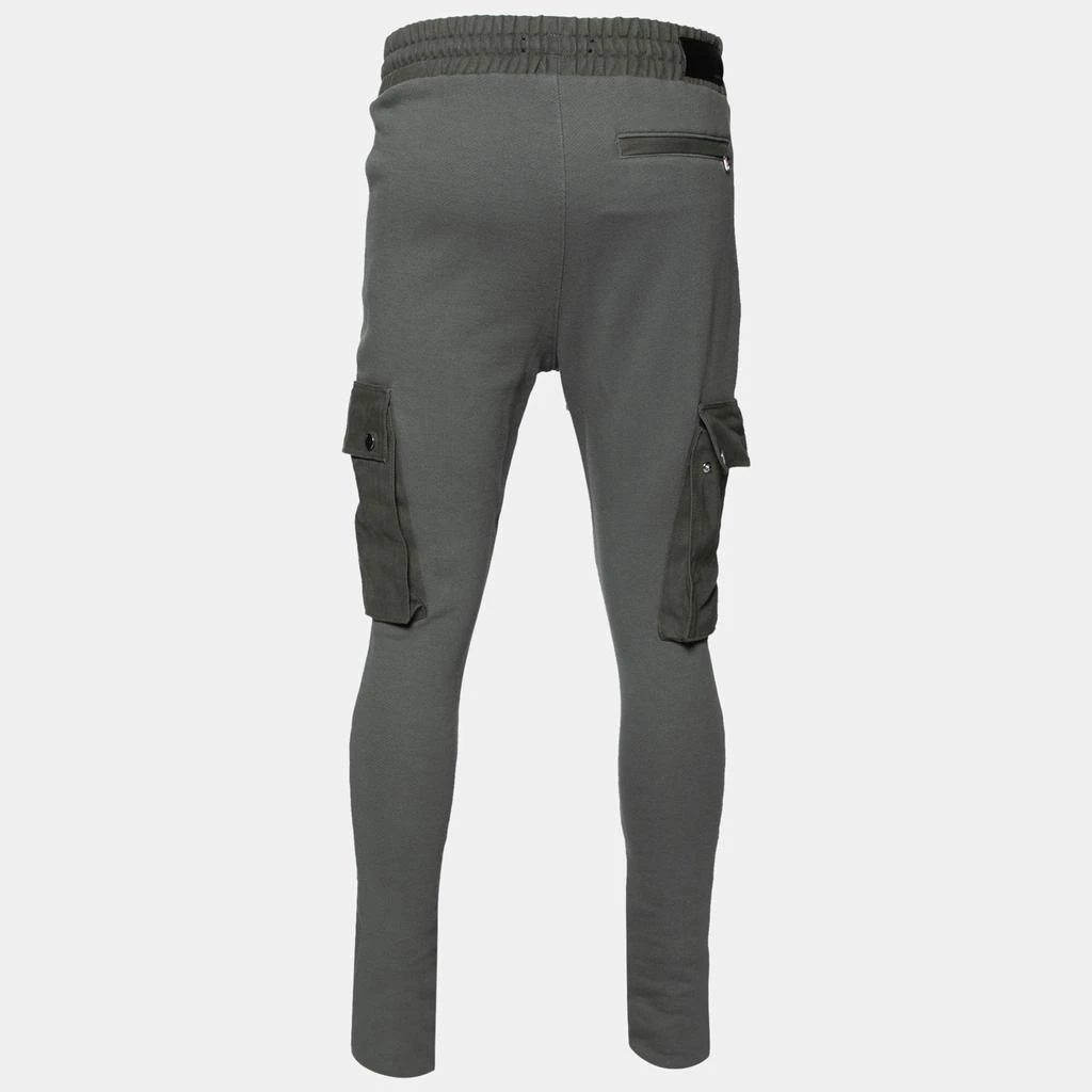 AMIRI Amiri Green Cotton Knit Pocket Detailed Slim Fit Sweatpants M 2