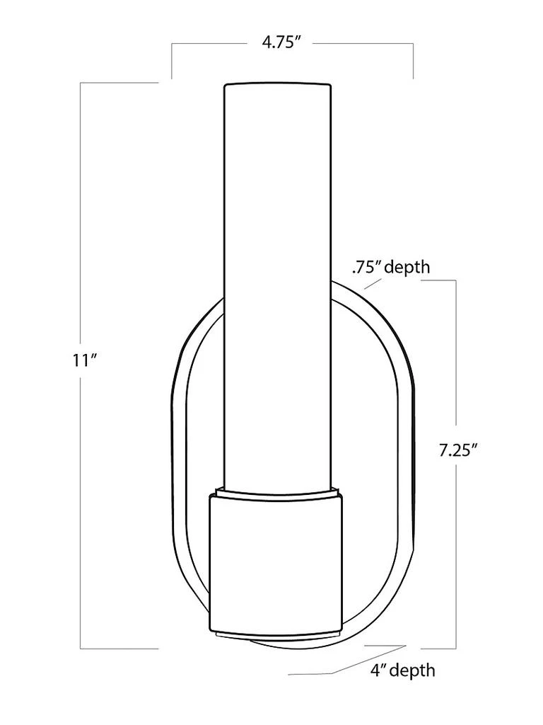 Regina Andrew Single Dixon Sconce 5