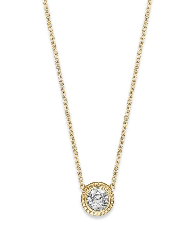 Bloomingdale's Diamond Pendant Necklace in 14K Yellow Gold, 0.25 ct. t.w. 1