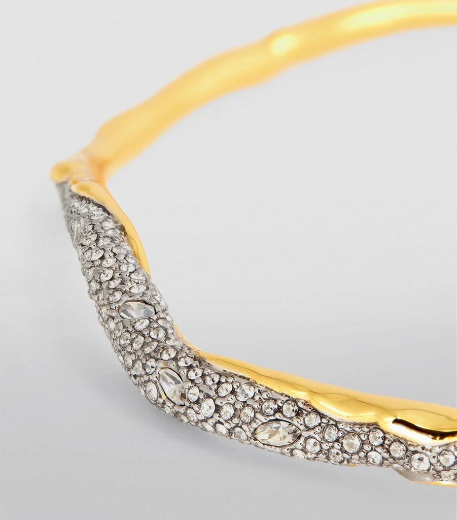 Alexis Bittar Gold-Plated Solanales Skinny Collar Necklace 5