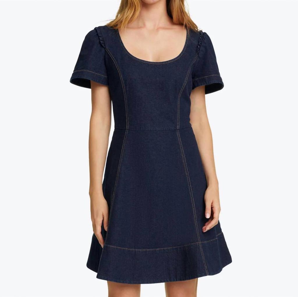 Draper James Draper James - Faith Love Circle Mini Dress