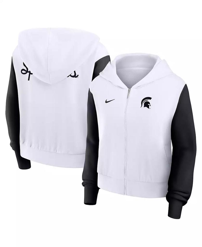 macy's white nike hoodie