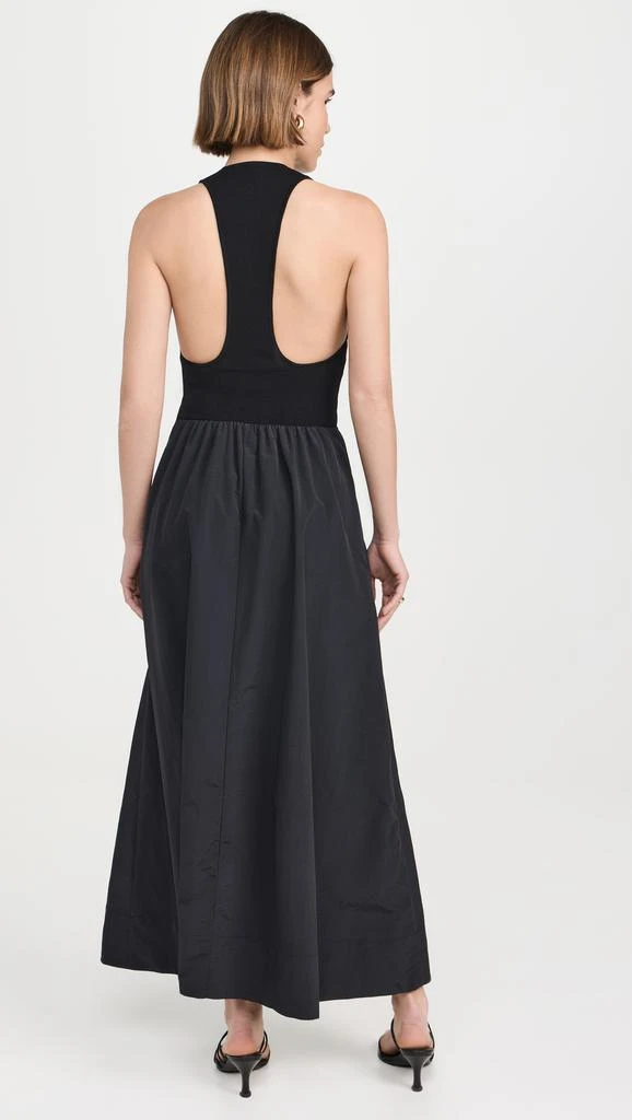 St Agni Plunge Neck Dress 2
