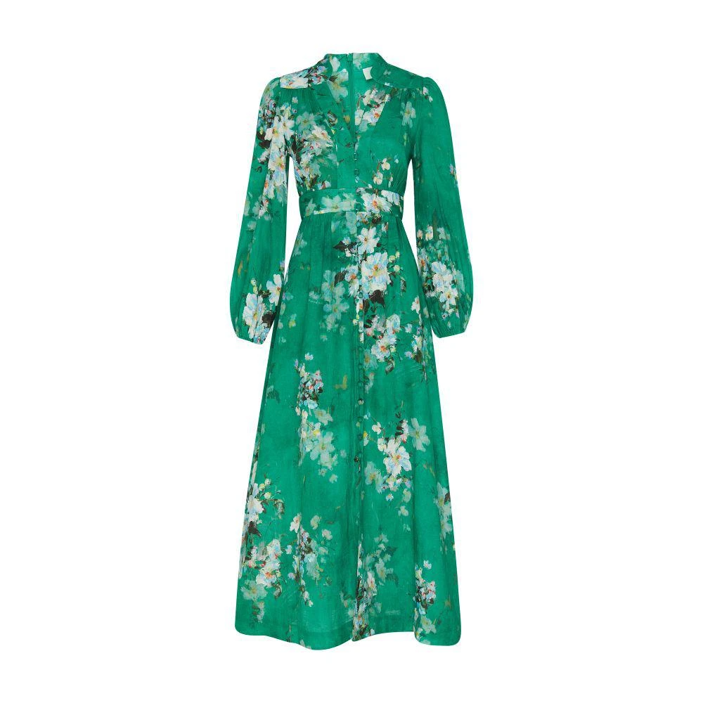 Zimmermann Everley plunge midi dress 7