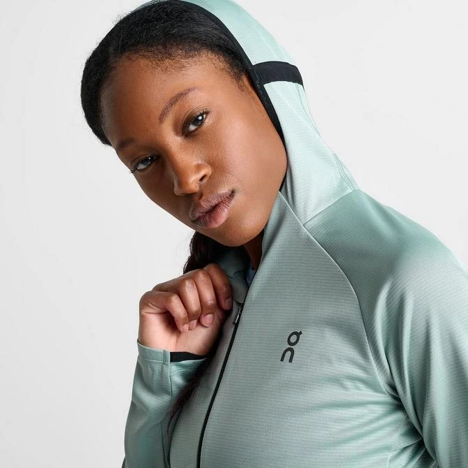 ON Women's On Climate Full-Zip Running Hoodie 9