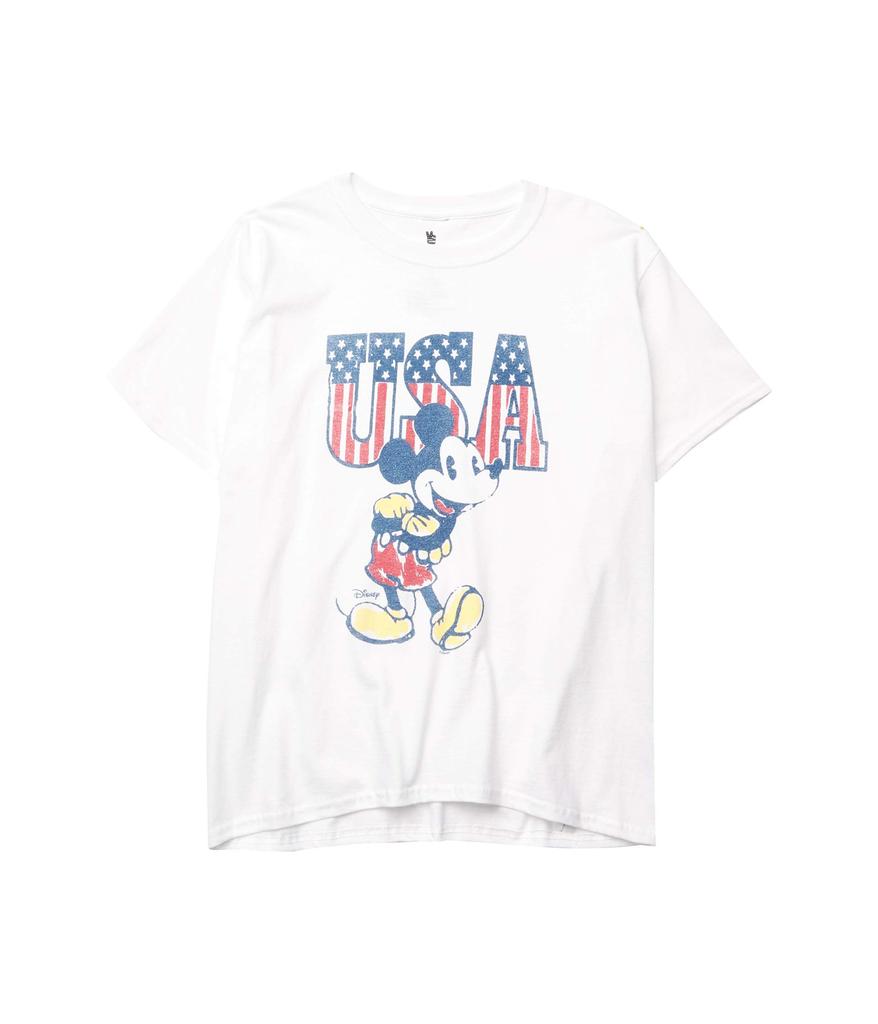 Junk Food Kids Mickey Mouse USA T-Shirt (Big Kids)