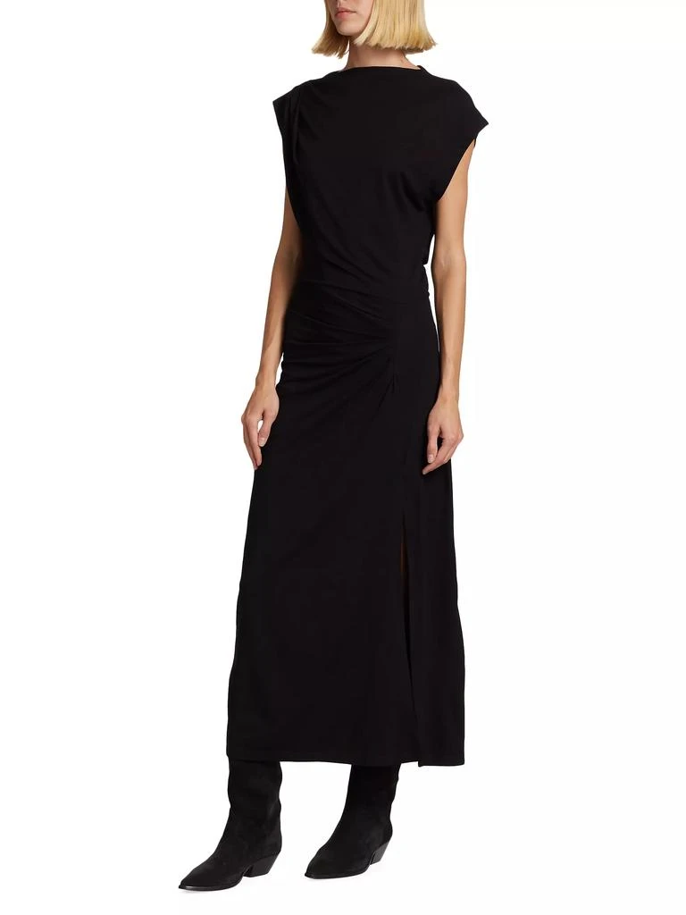 Isabel Marant Étoile Naerys Gathered Jersey Dress 2