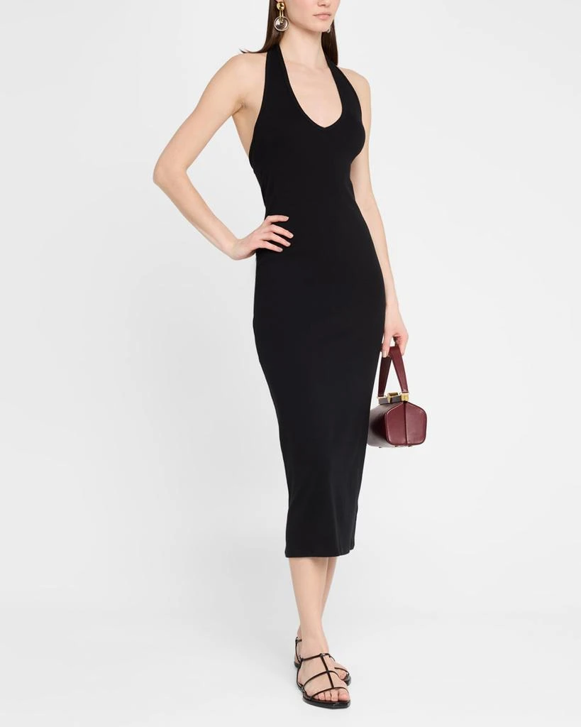 Nili Lotan Stevie Halter Midi Dress 4