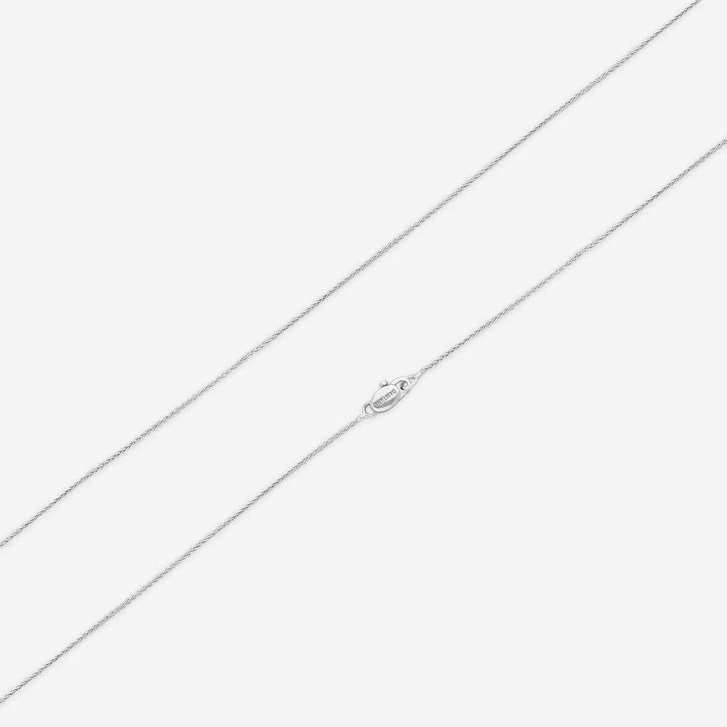 Damiani Damiani 18K White Gold Diamond Cross Pendant Necklace 20008881-copy 3