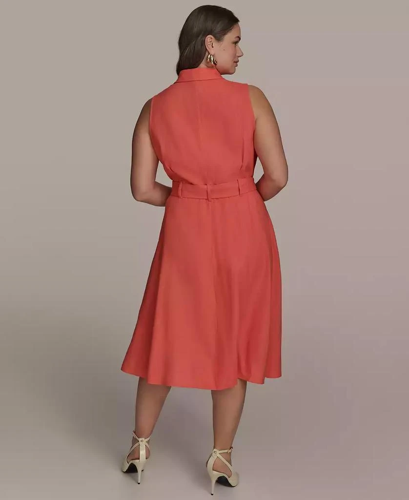 knee length dresses for ladies Linen Blend Color Block Shift Dress | Shift Dress