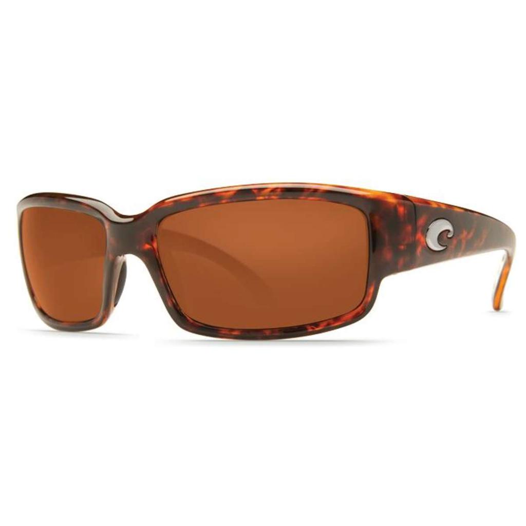 Costa Del Mar Costa del Mar Men's Brown Rectangular Sunglasses