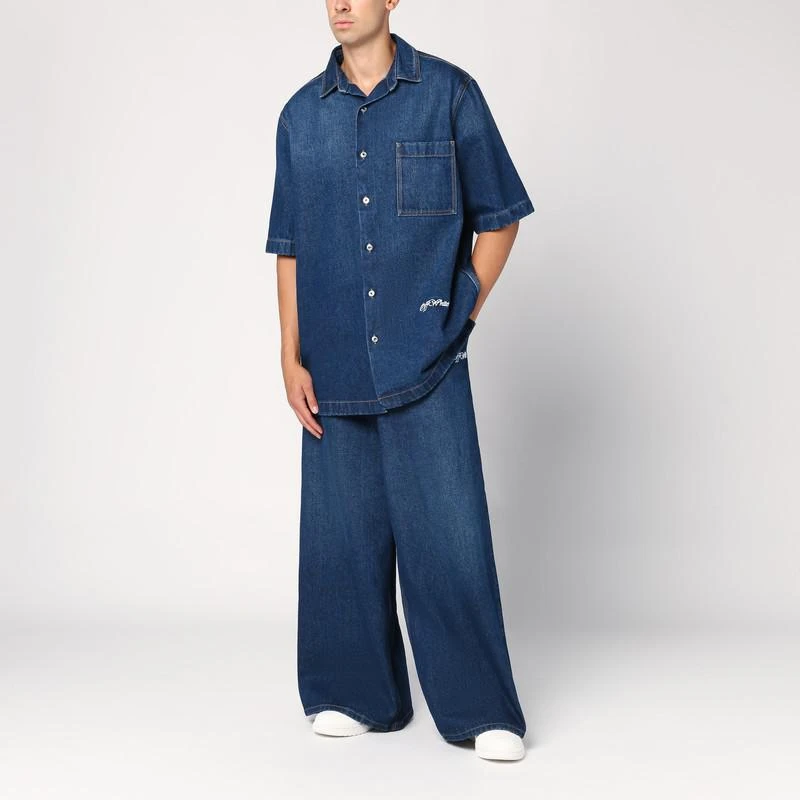 Off-White Blue denim over shirt 2