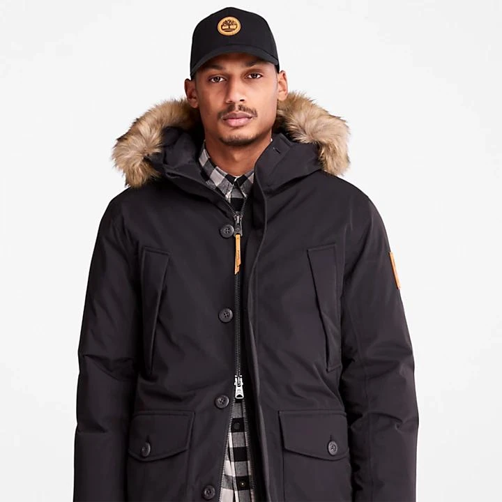 Timberland Scar Ridge Parka for Men in Black 5