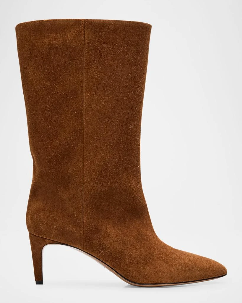 Paris Texas Suede Stiletto Mid Boots 1
