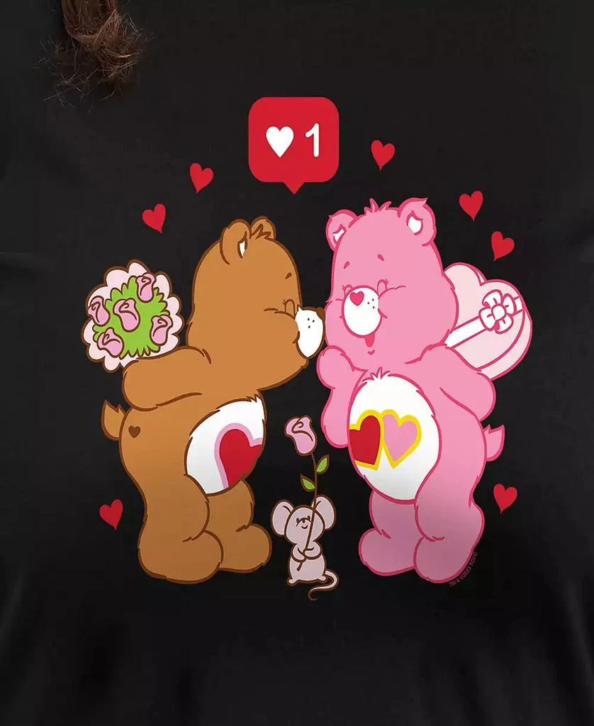 Hybrid Apparel Plus Size Trendy Care Bears Valentine
s Day Graphic Crew Neck T-Shirt 3