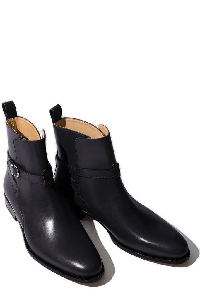 Scarosso Scarosso Libero Buckled Ankle Boots
