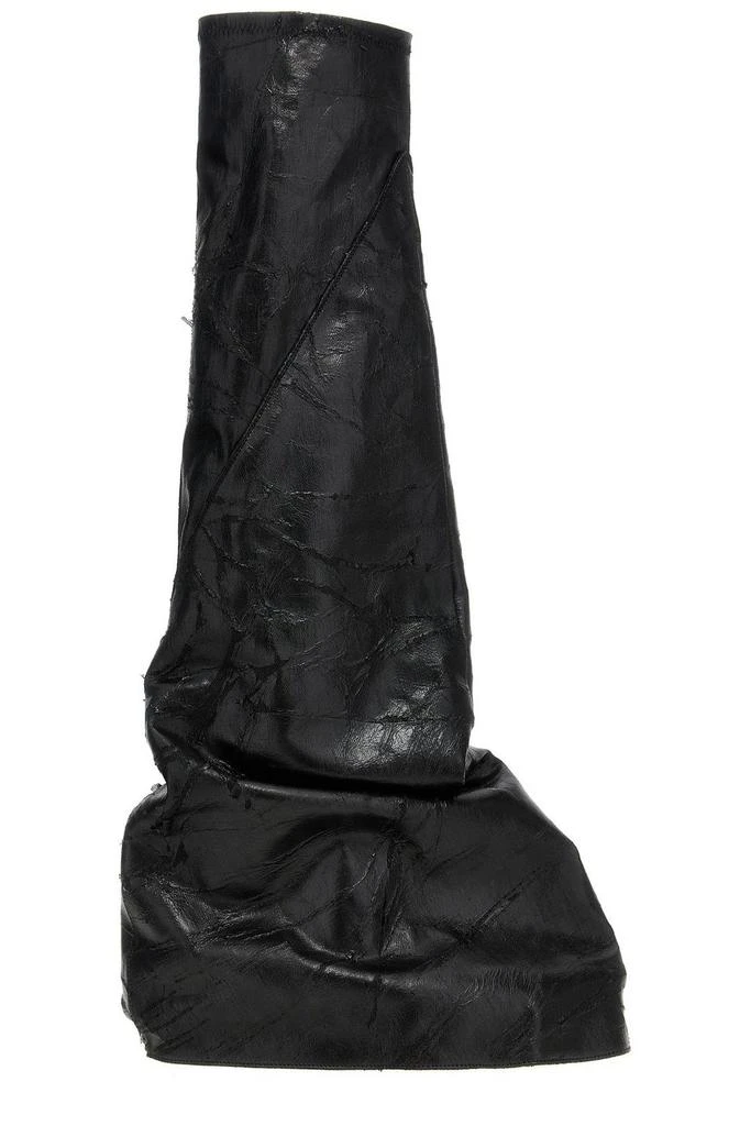 Rick Owens Rick Owens DRKSHDW Fetish Distressed Boots from Cettire