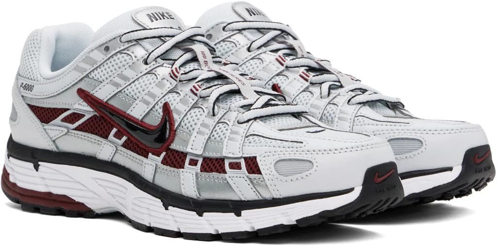 NIKE Gray P-6000 Sneakers 4