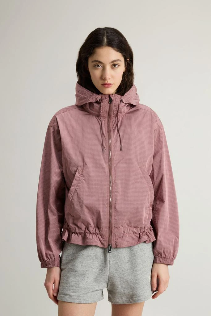 Woolrich Ripstop Fabric Jacket - Women - Pink 1