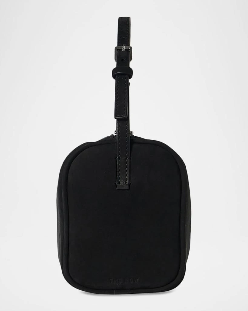 The Row 90
s Top-Handle Bag in Nubuck Leather 3