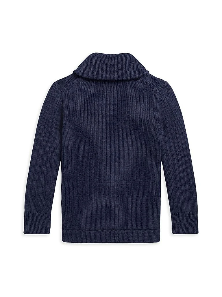 Ralph Lauren Little Boy's &amp; Boy's Polo Shawl Collar Cardigan 2