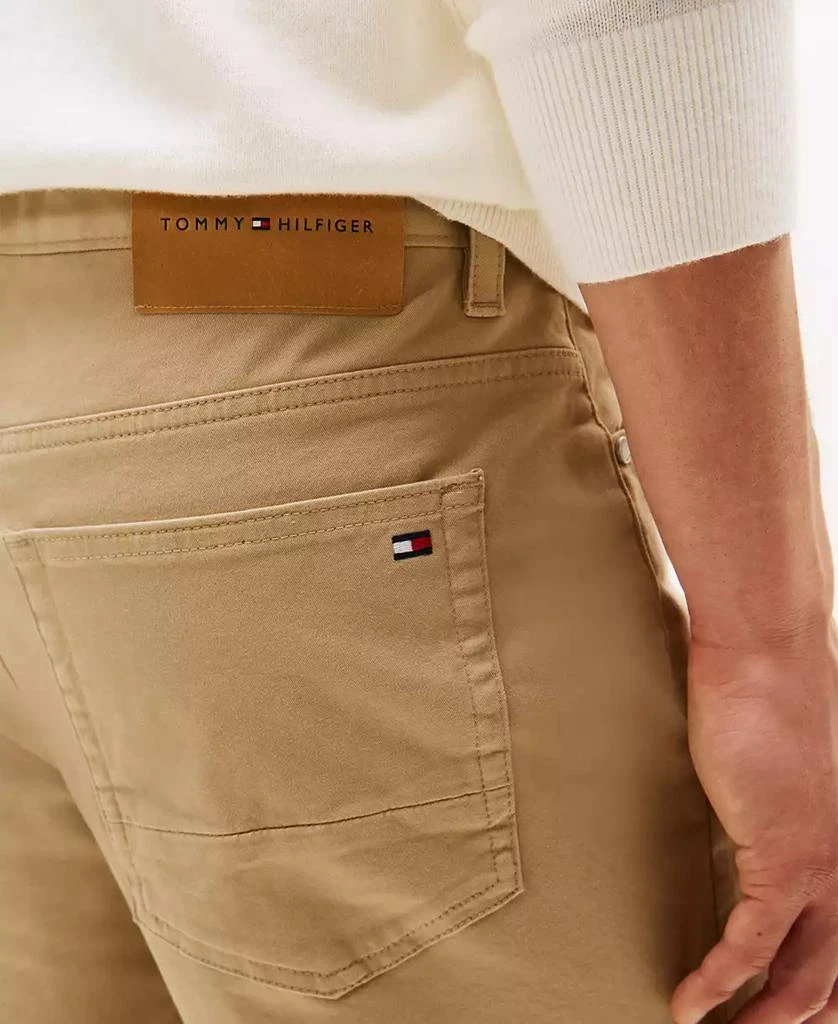 Tommy Hilfiger Men's Denton Slim-Straight Five-Pocket Stretch Essential Twill Pants 3