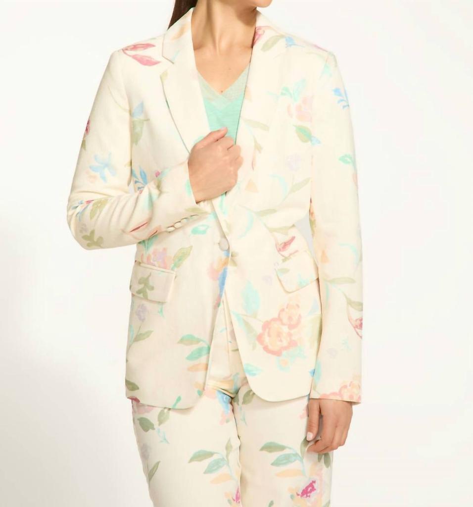 FDJ Fdj - Textured Print Blazer
