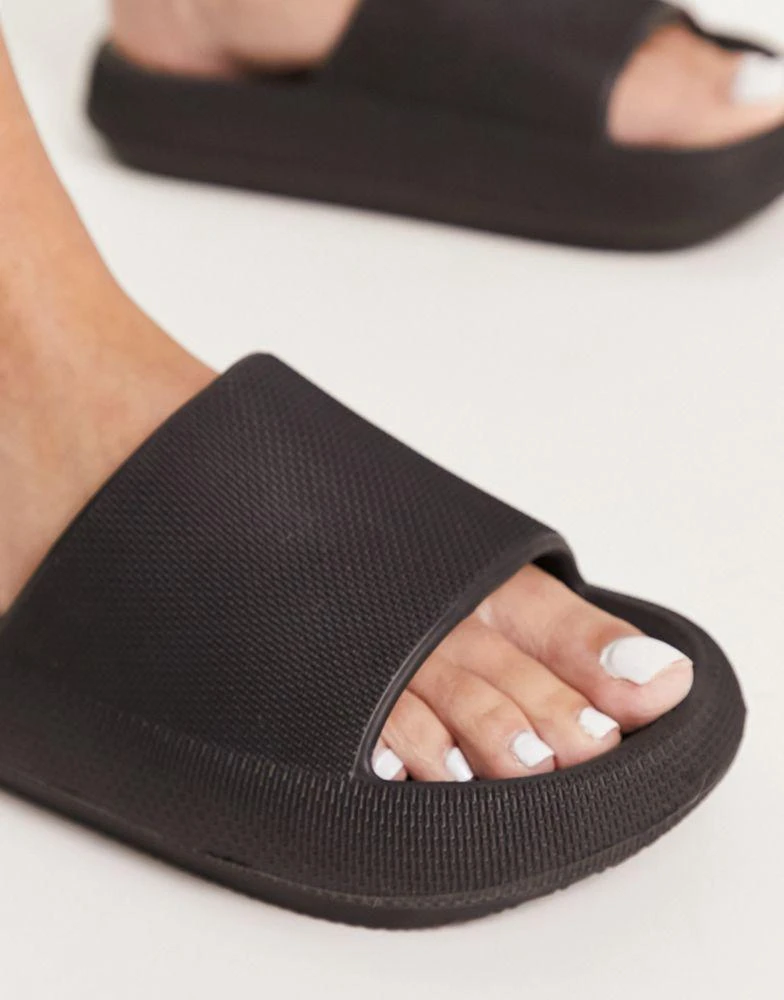 Truffle Collection Truffle Collection pool sliders in black 2