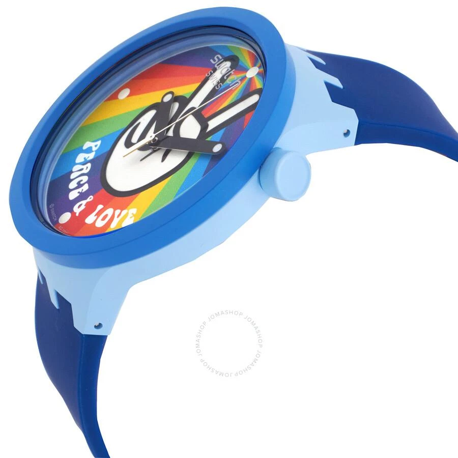 Swatch Pride Peace Hand Love Quartz Men's Watch SB03N105 2