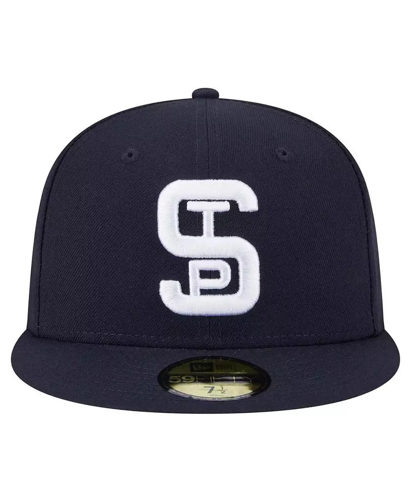 New Era Men's Navy St. Paul Saints Authentic Collection 59FIFTY Fitted Hat 2