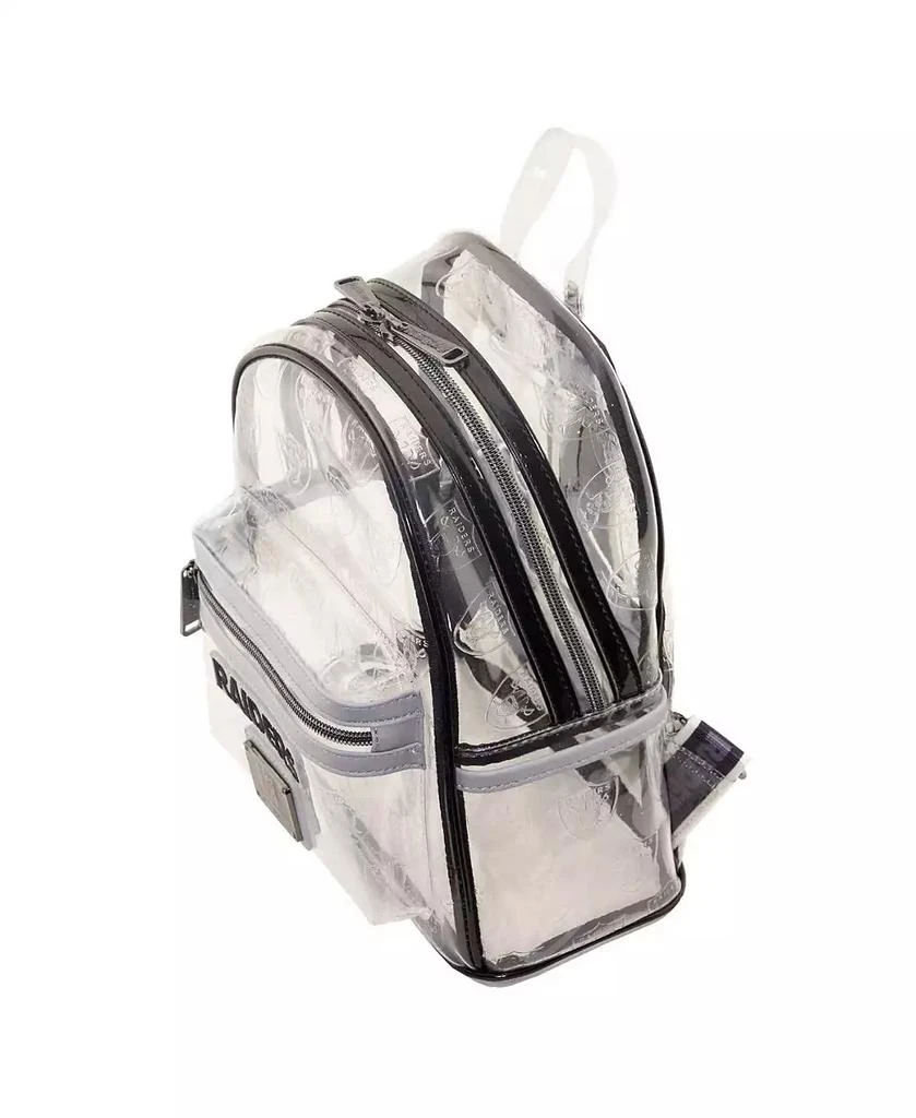 Loungefly Las Vegas Raiders Clear Mini Backpack 2