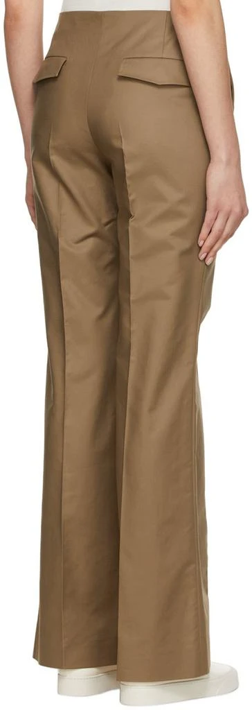 The Row Tan Vasco Trousers 3