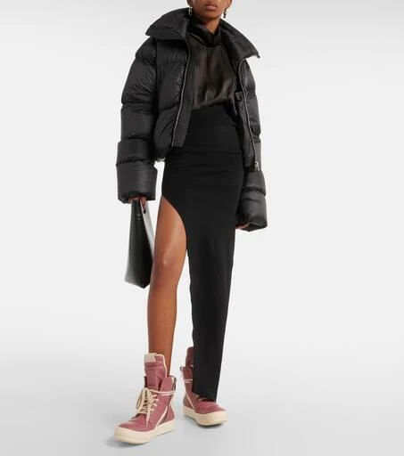 Rick Owens Geobasket leather high-top sneakers 2