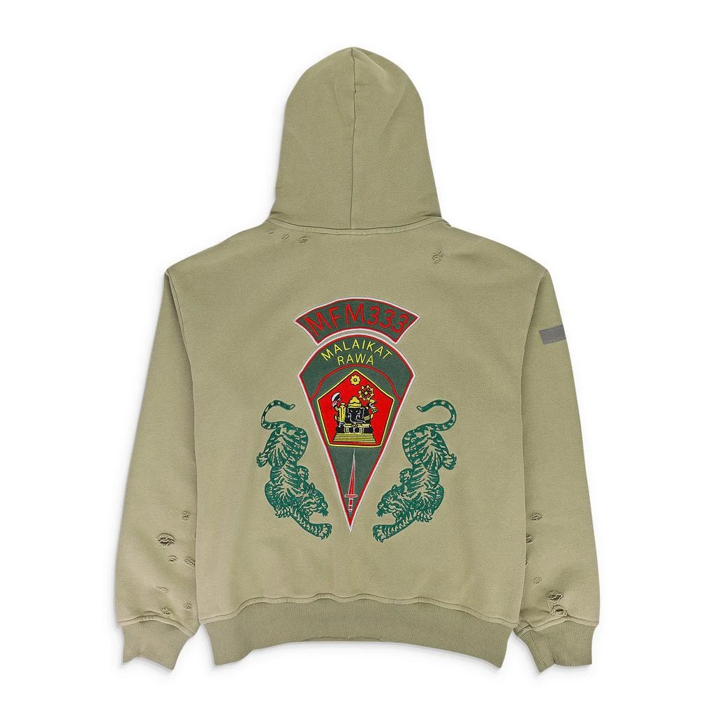 Murder FM GREEN GENERAL ISSUE: SPECIAL OPS HOODIE 2