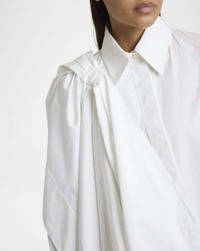 Givenchy Oversized Bow Cotton Shirt 5