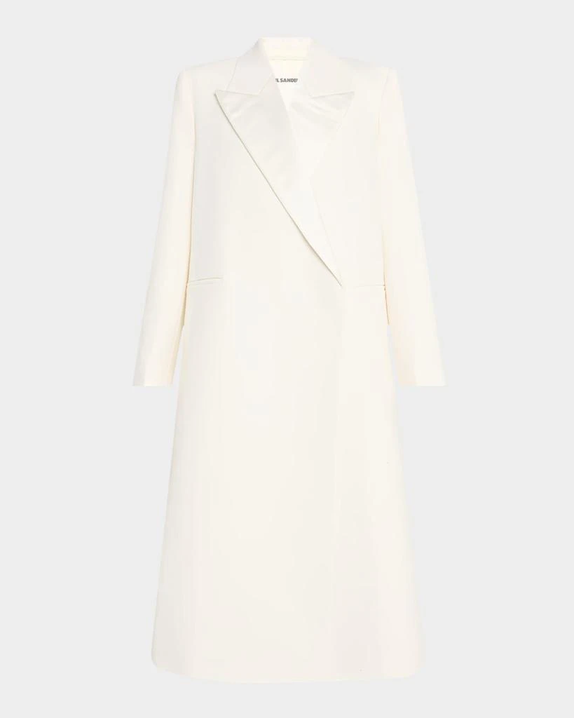Jil Sander Double-Breasted Long Coat 1